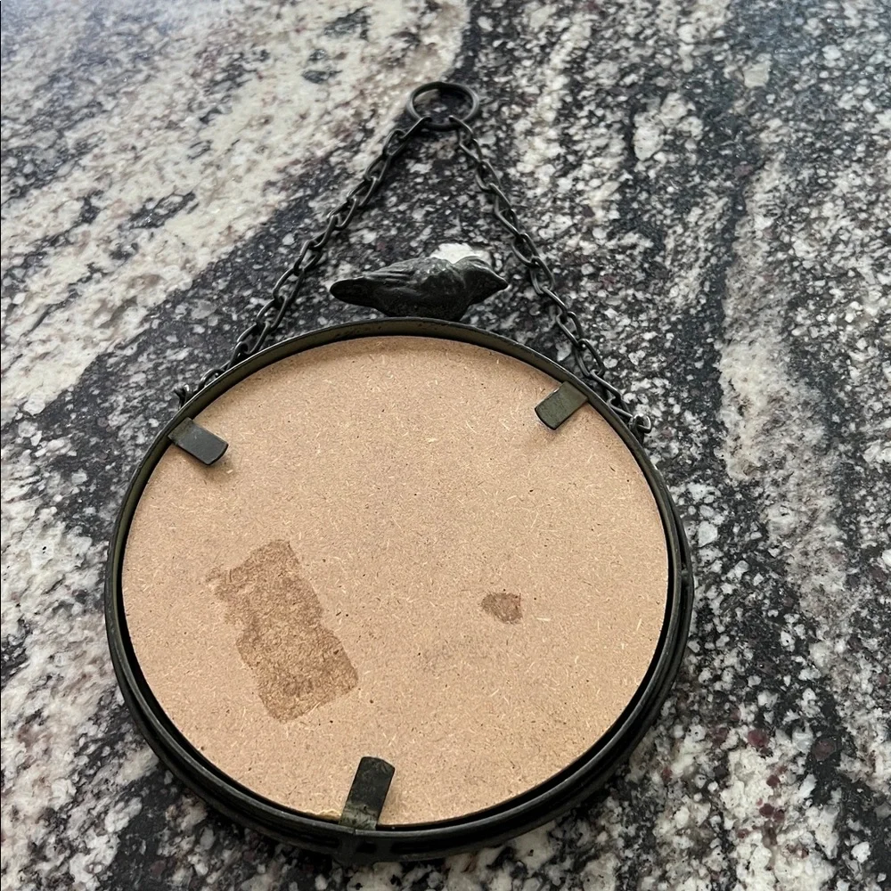 Accent Mirror with Bird